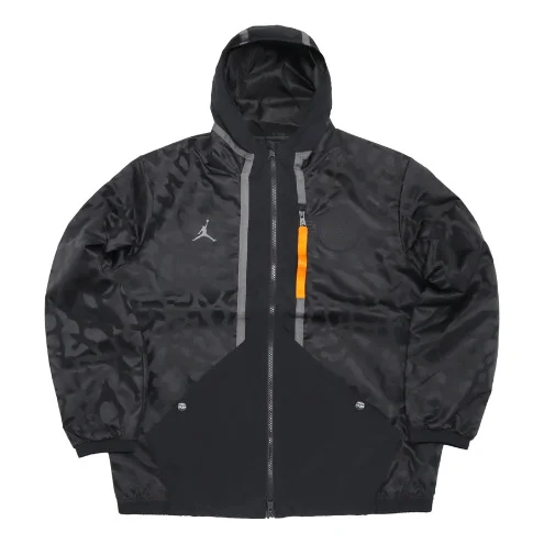 Air Jordan x Paris Saint-Germain Anthem Jacket Asia Sizing 'Black' DZ2908-010 - 1