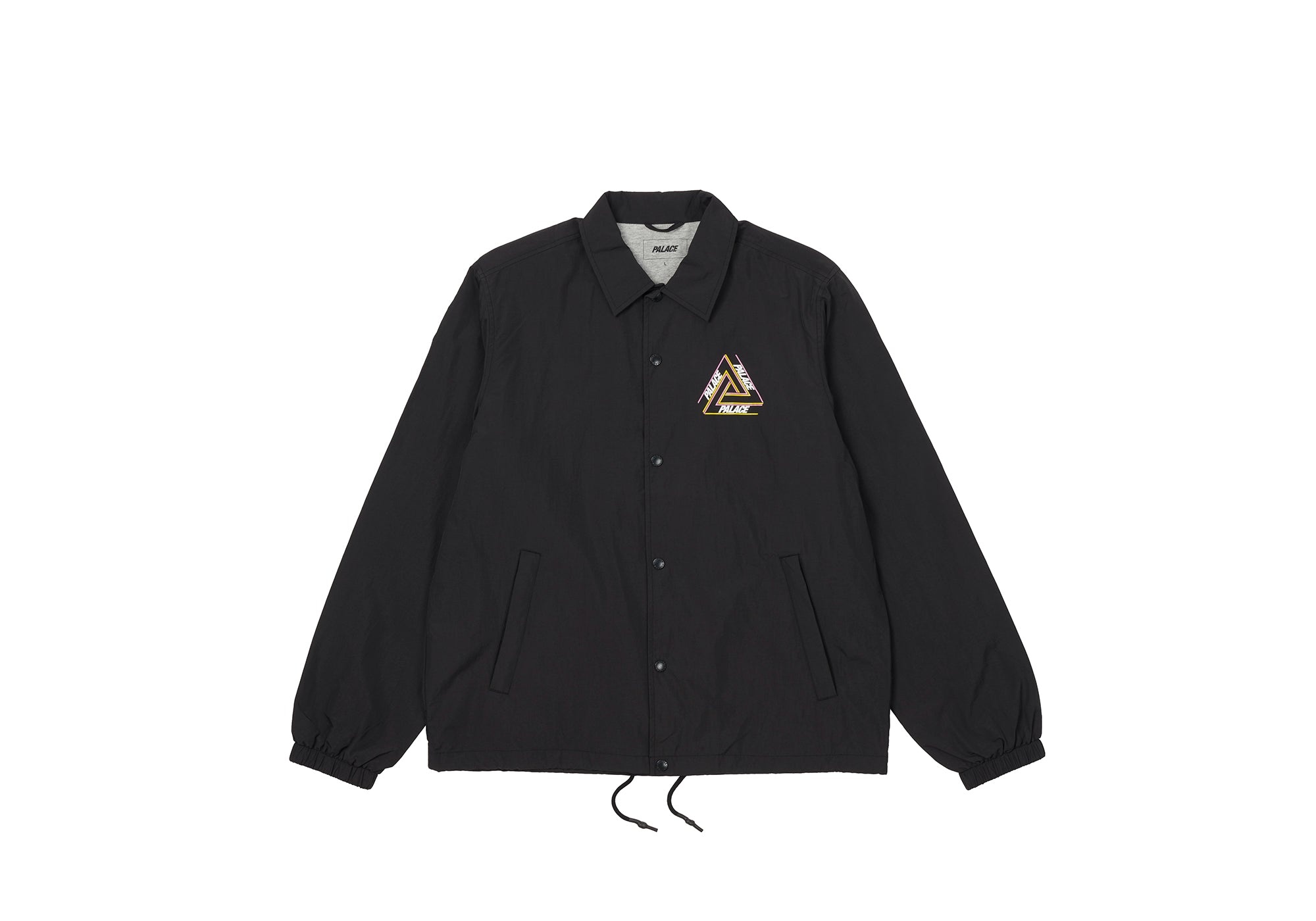 TRI OUTLINE COACH JACKET BLACK - 2