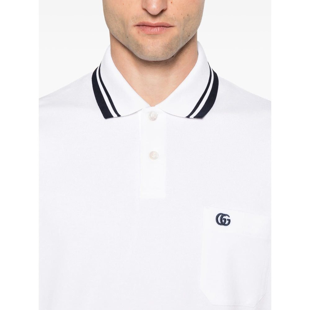 Gucci White Polo Shirts Men - 2