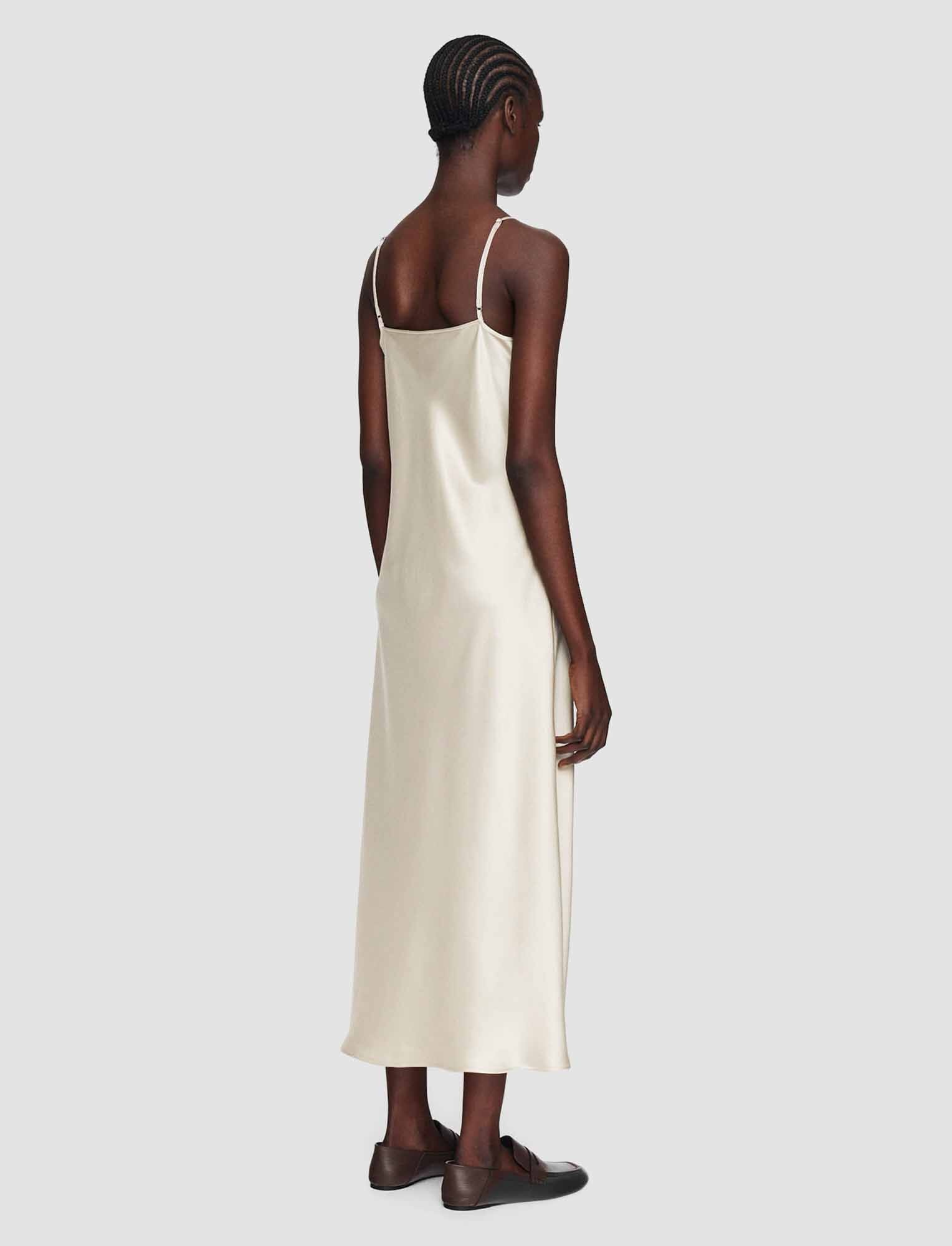 Silk Satin Clea Dress - 3