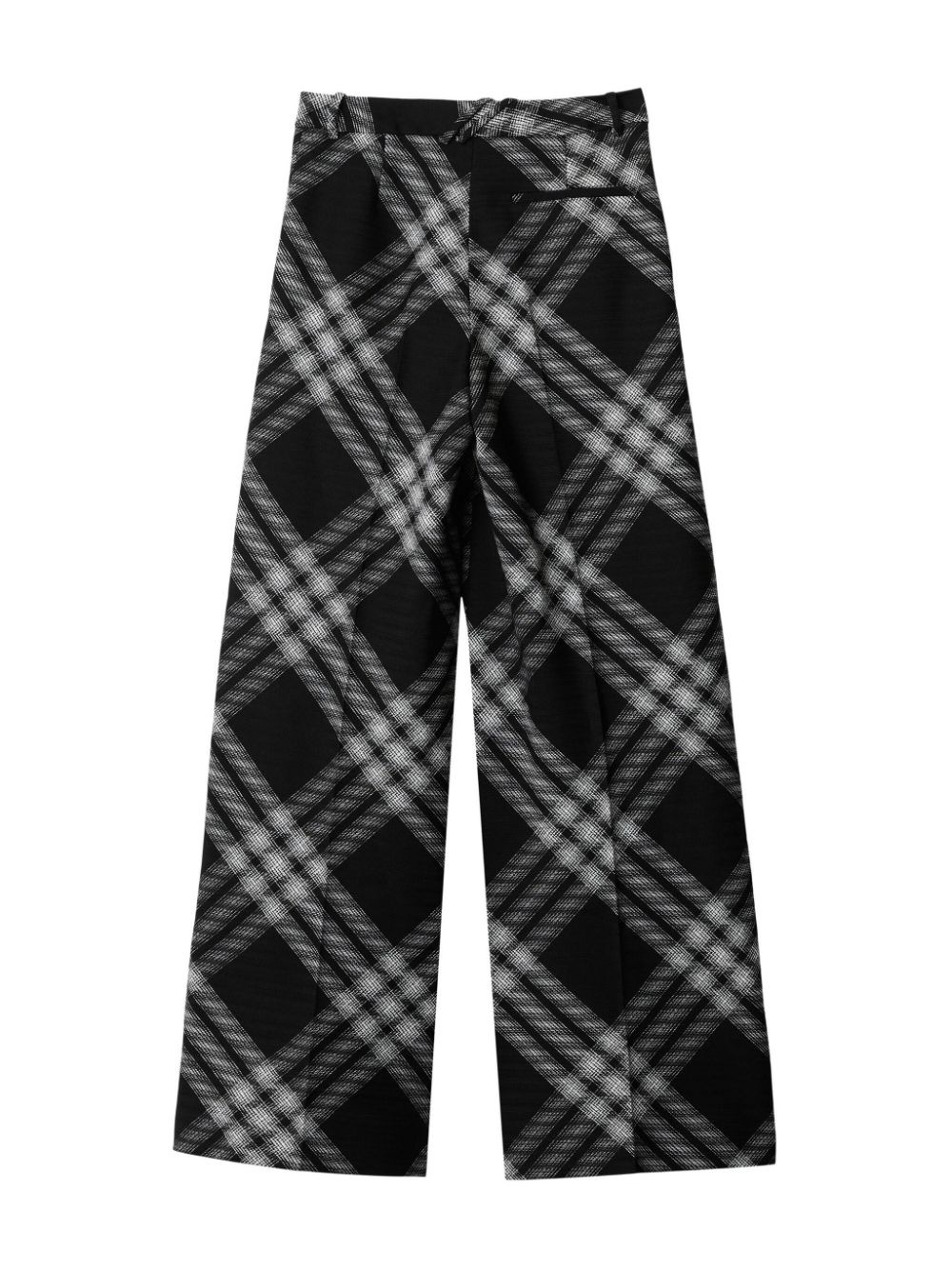 Vintage Check wool trousers - 2