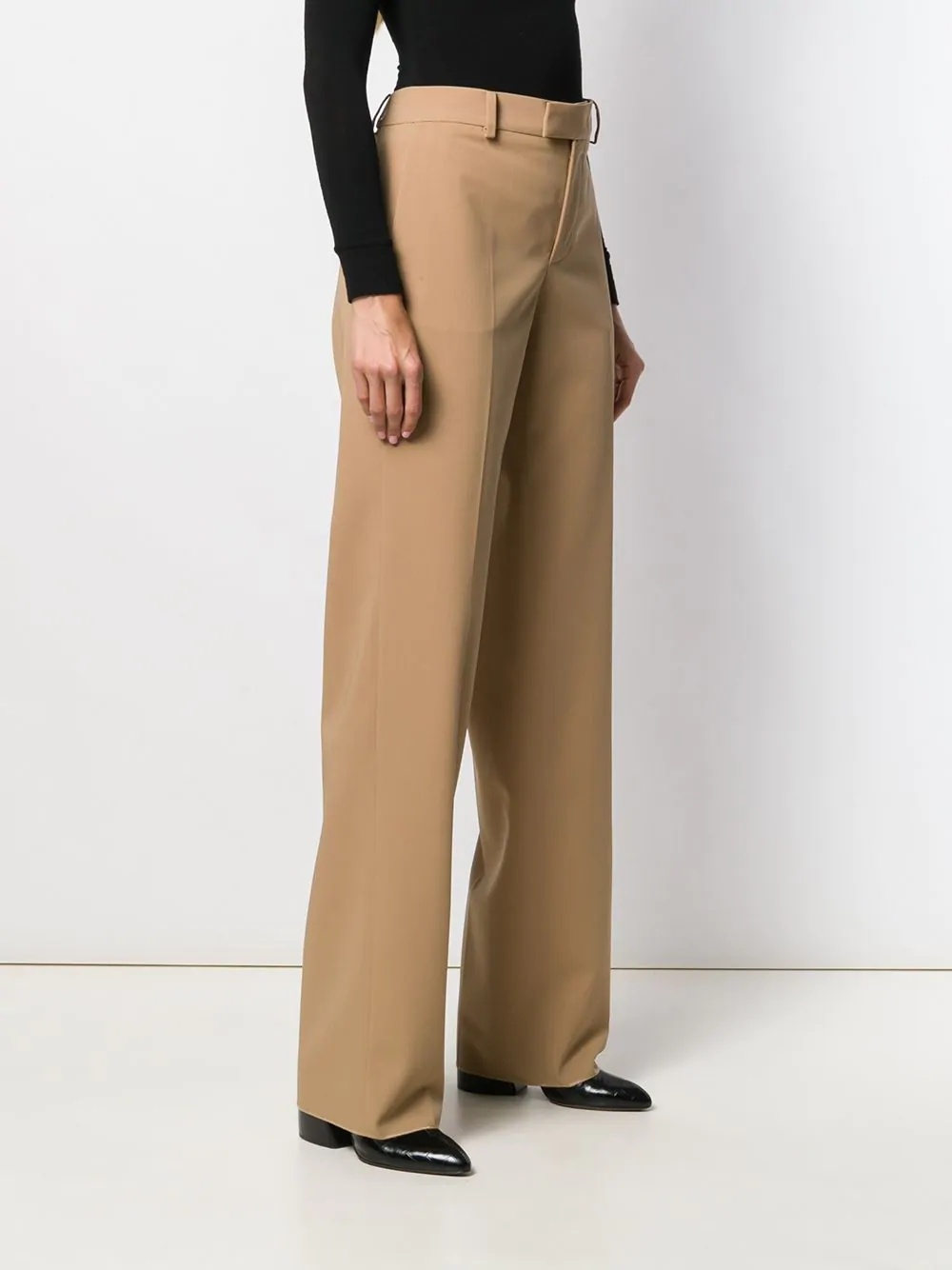 wide-leg tailored trousers - 3