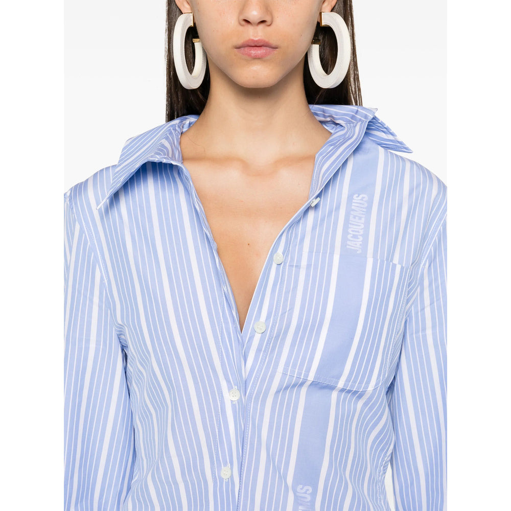 Jacquemus Blue Tops - Shirts Women - 3