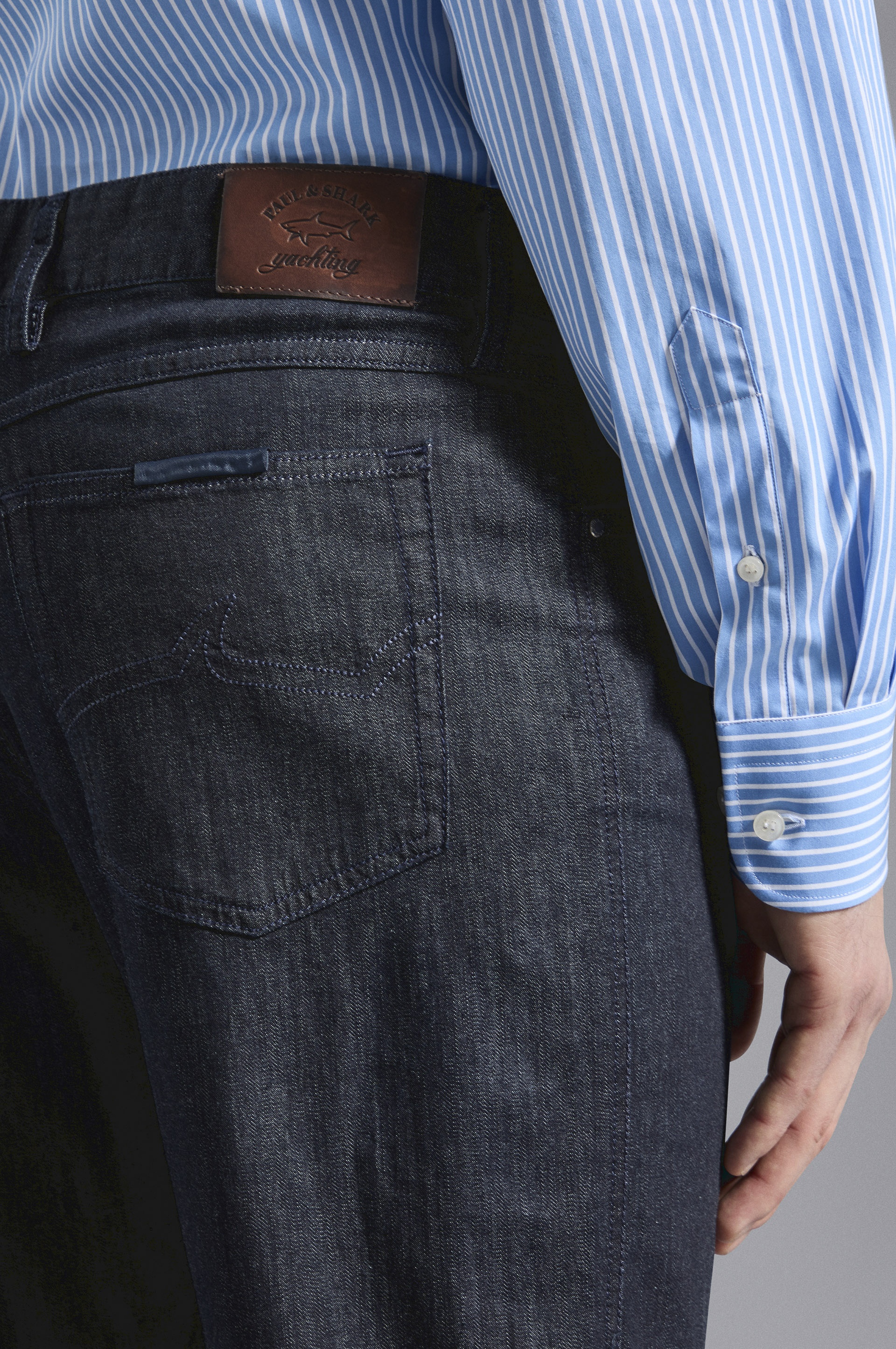 STRETCH COTTON JEANS - 4