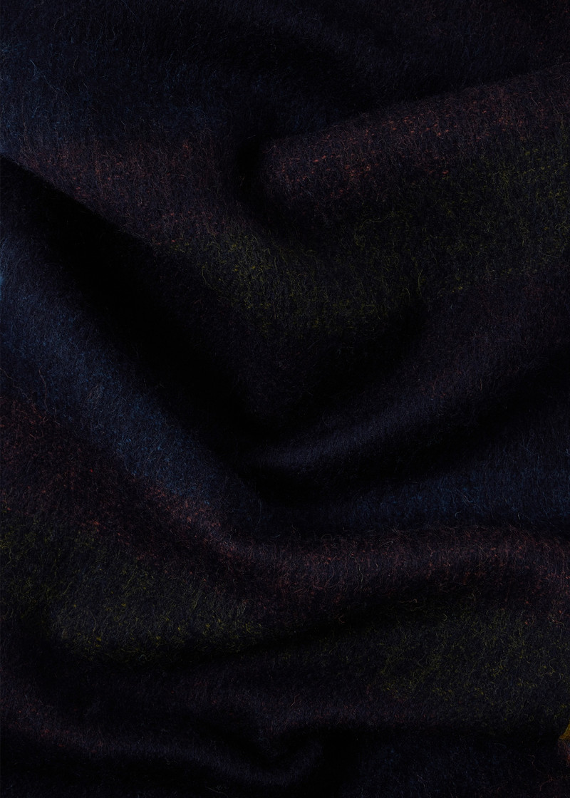 Navy 'Artist Stripe' Tracks Scarf 4