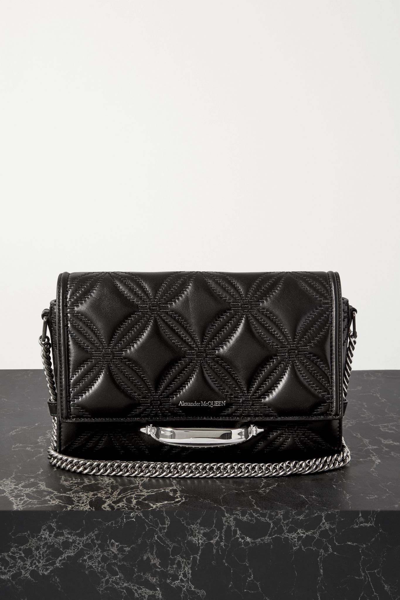 The Story quilted leather shoulder bag - 1