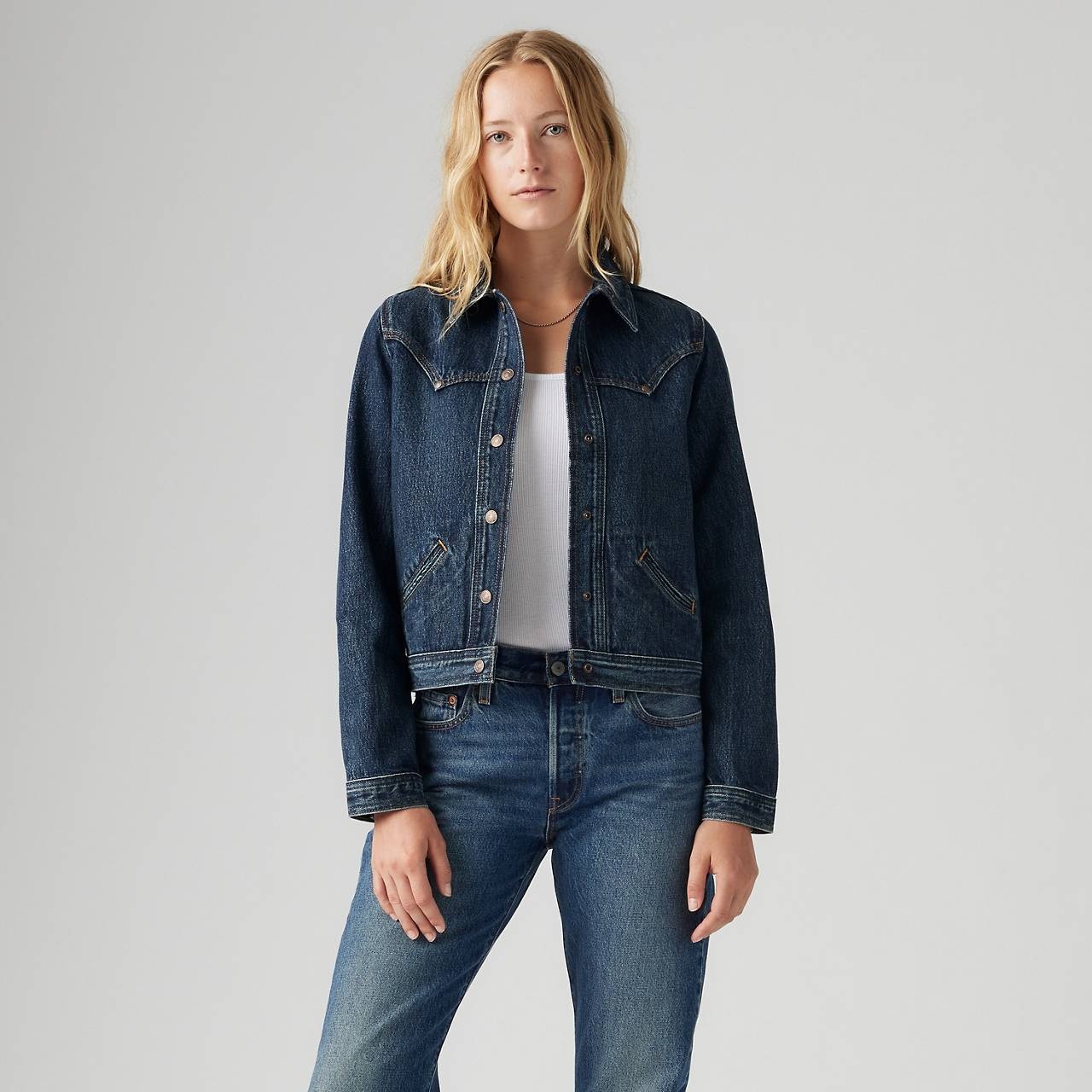 RIVETED ORIGINAL TRUCKER JACKET - 2