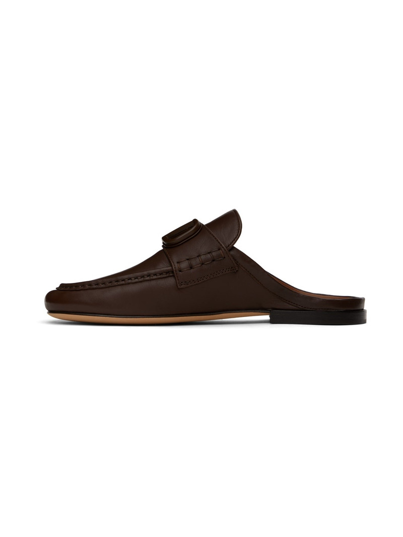 Brown VLogo Signature Slippers 3