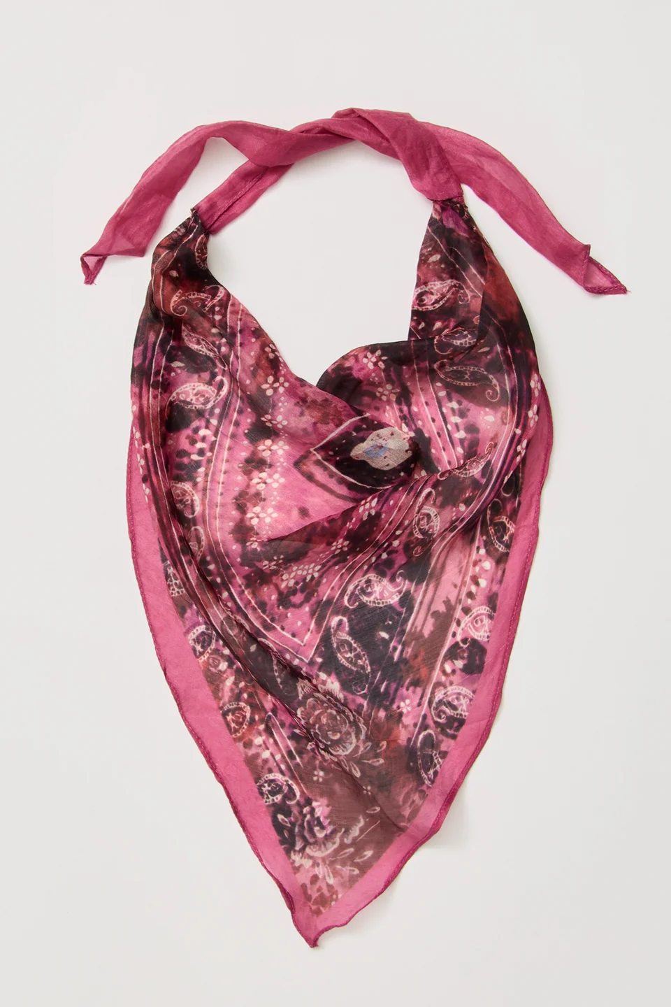 Bridgette Silk Hair Scarf - 1