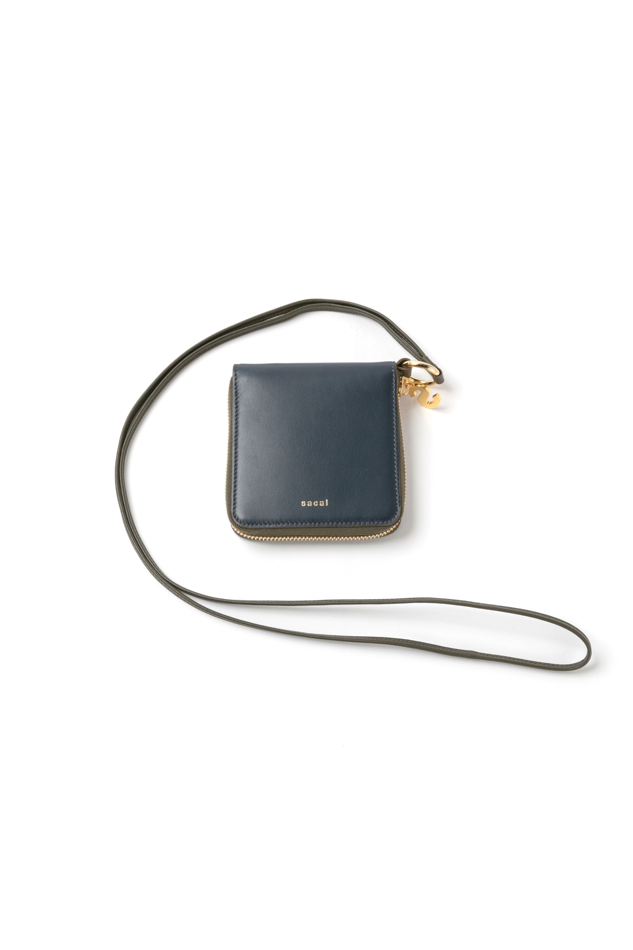 【sacai】Bicolor Half Fold Wallet sacai Bicolor Half Fold Wallet | REVERSIBLE