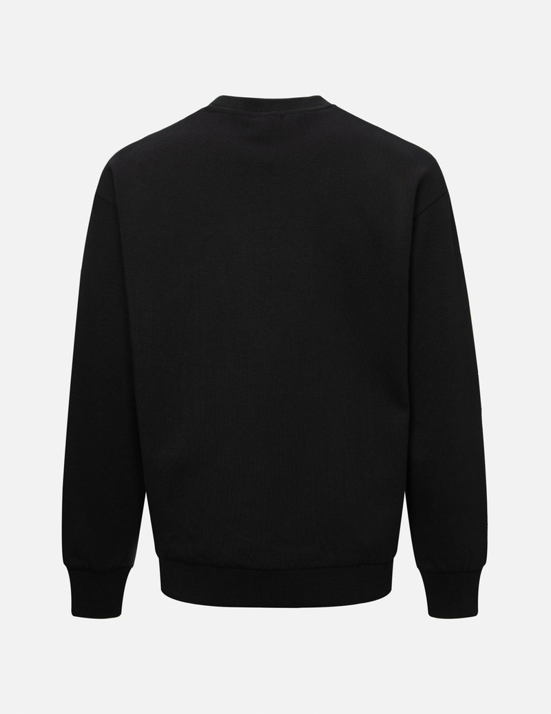 EVISU SEAGULL EMBROIDERY WITH KAMON PRINT POCKET RELAX FIT SWEATSHIRT outlook