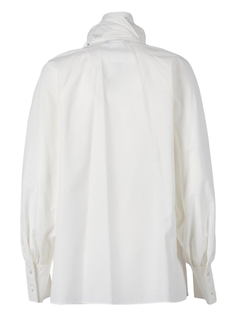 WEEKEND Max Mara Burgos1234 tie neck shirt outlook