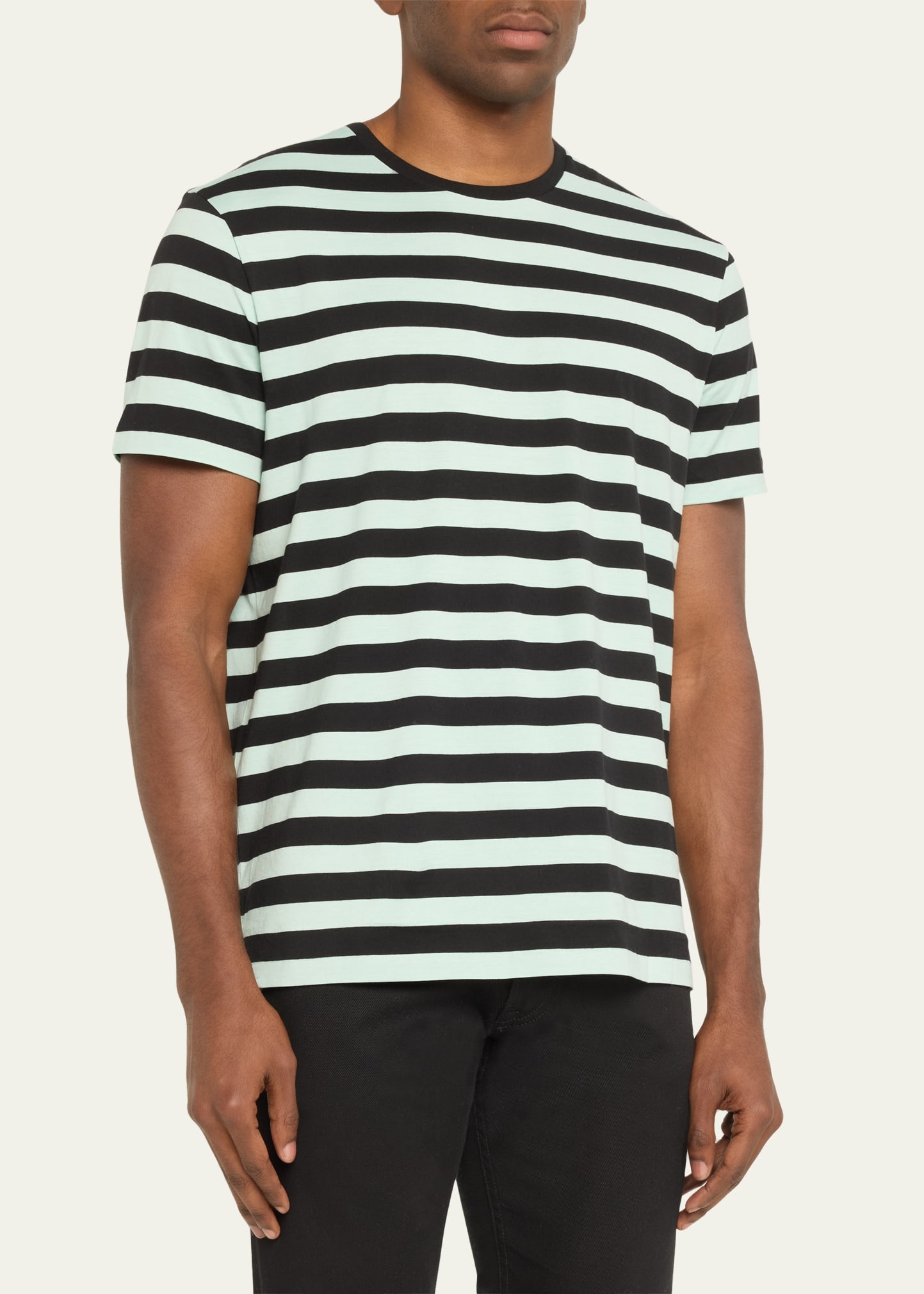 Men's Striped Crew T-Shirt - 4