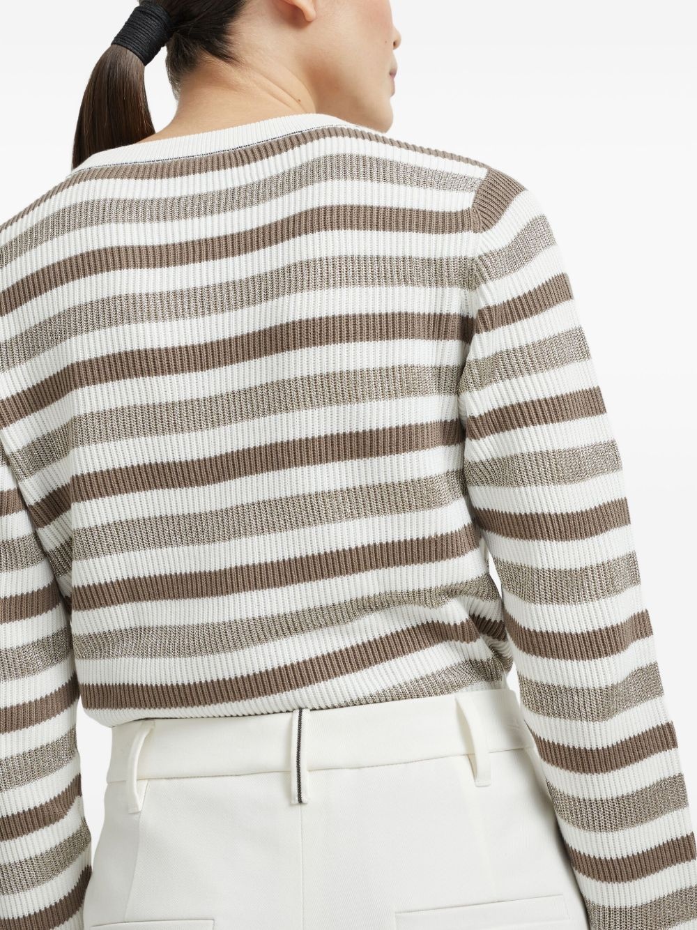 Slouchy cropped trousers - 5
