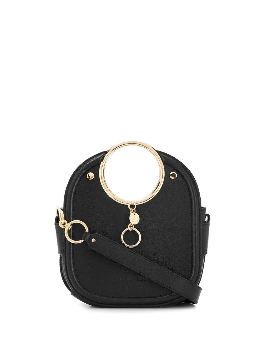 ring handle cross body bag - 1