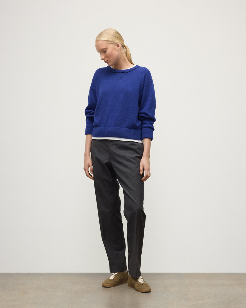 Stella Blue Cashmere Sweatshirt 4
