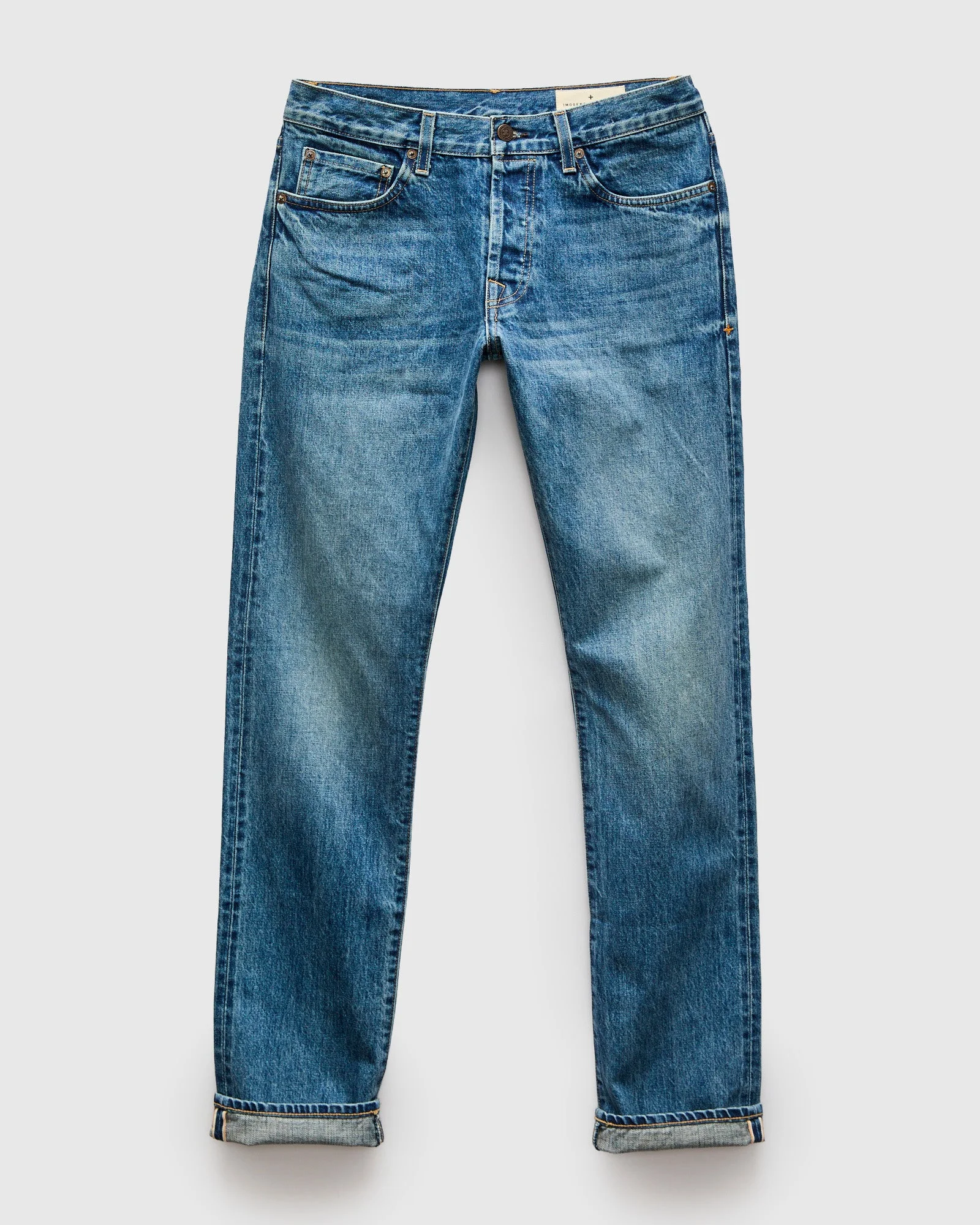 "Barton Freemont" 14oz Washed Selvedge Denim - Slim Straight Fit - 1