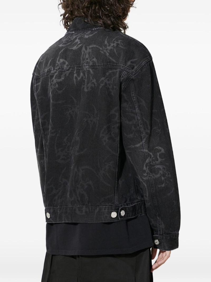 patterned shirt jacket 4