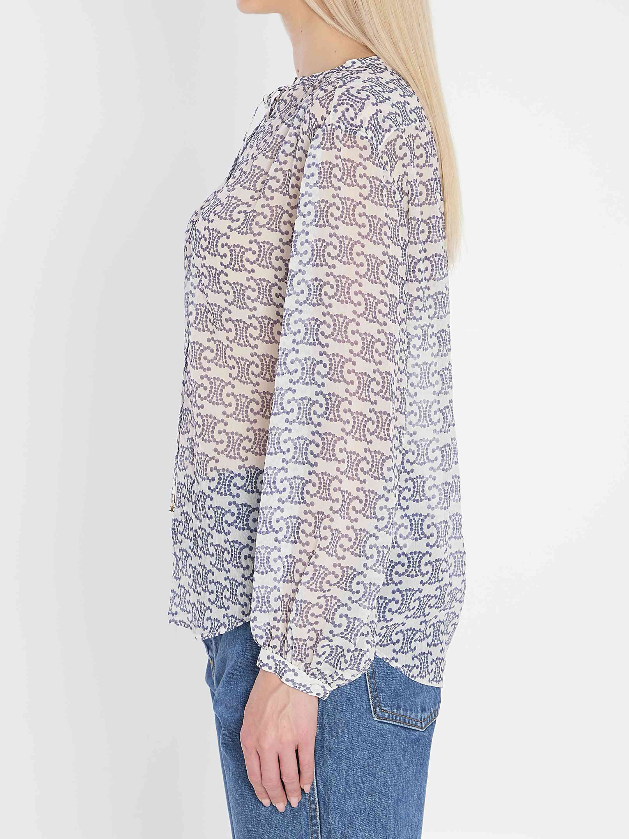 Celine Women Romy Blouse In Silk - 3
