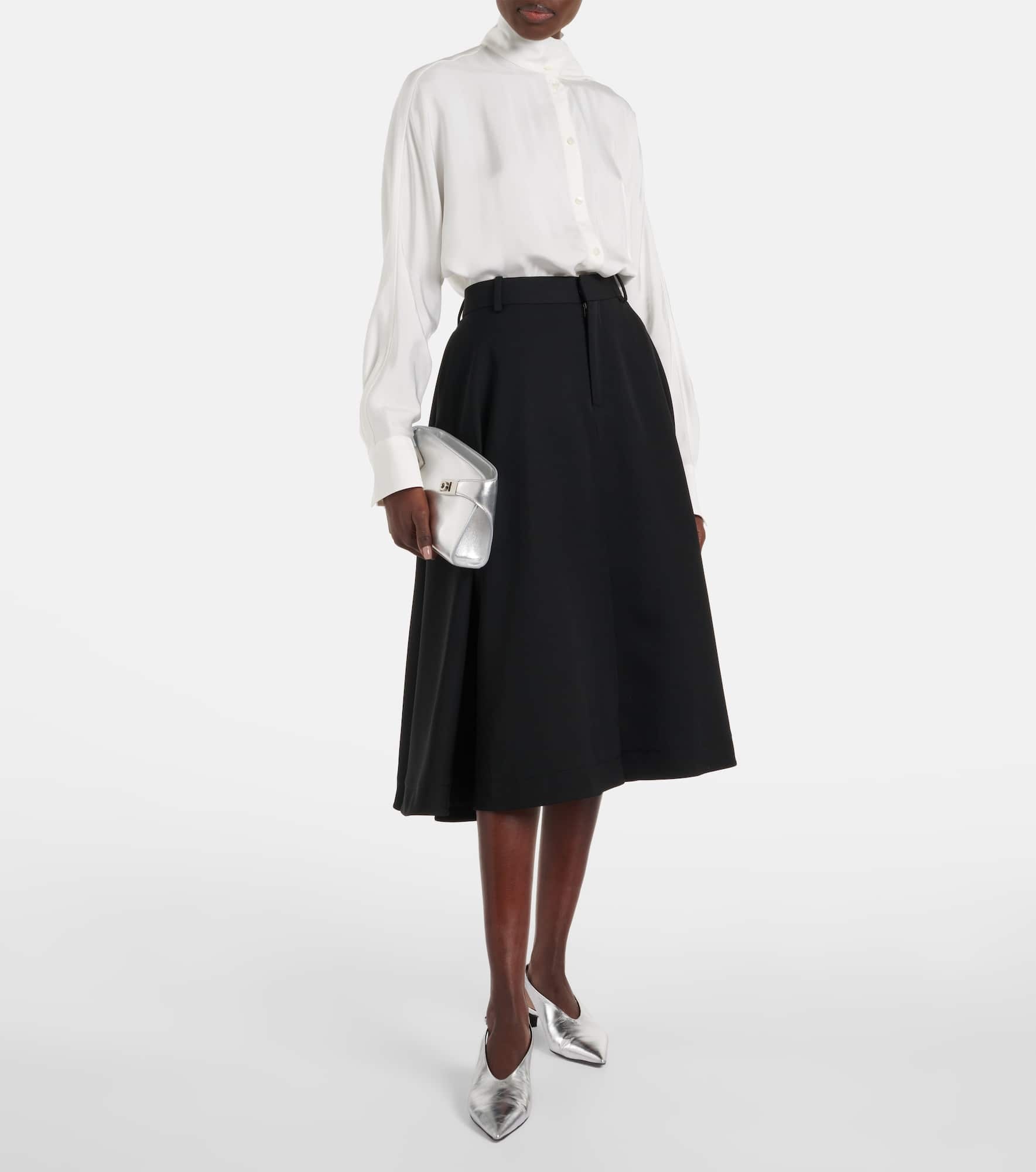 Tie-neck blouse - 2