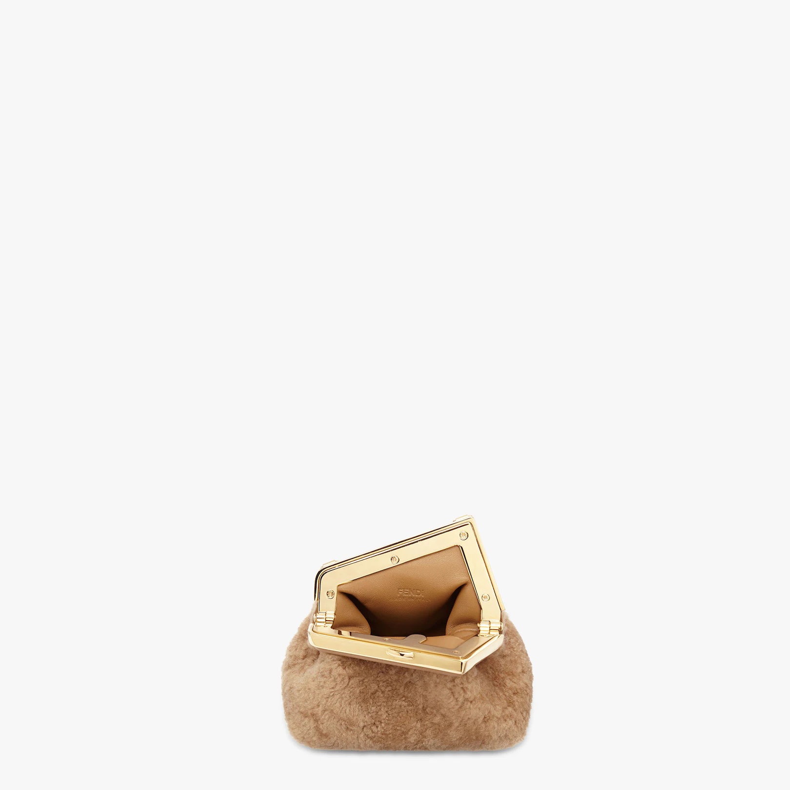 Beige sheepskin charm - 4