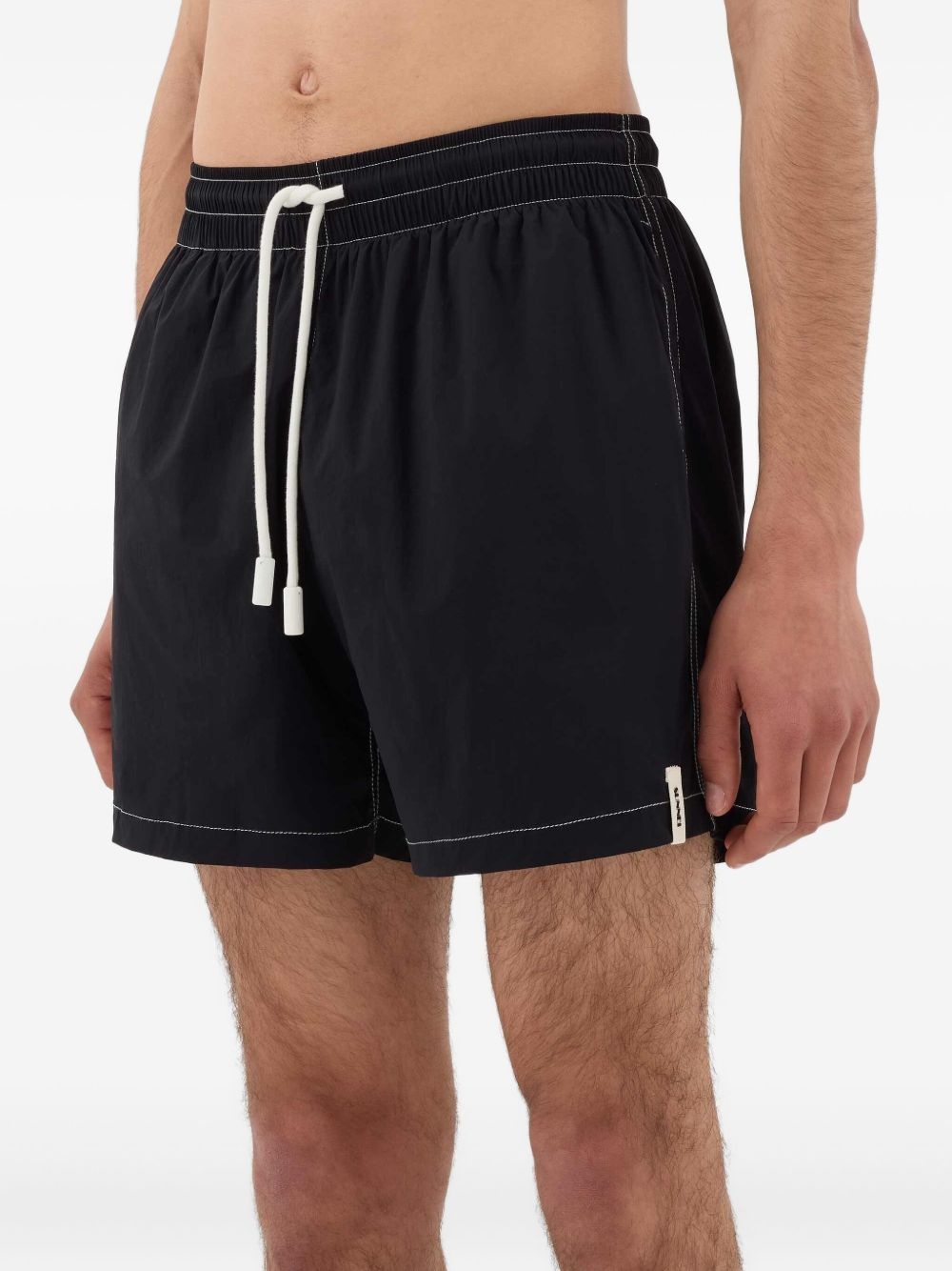 drawstring swim shorts - 2