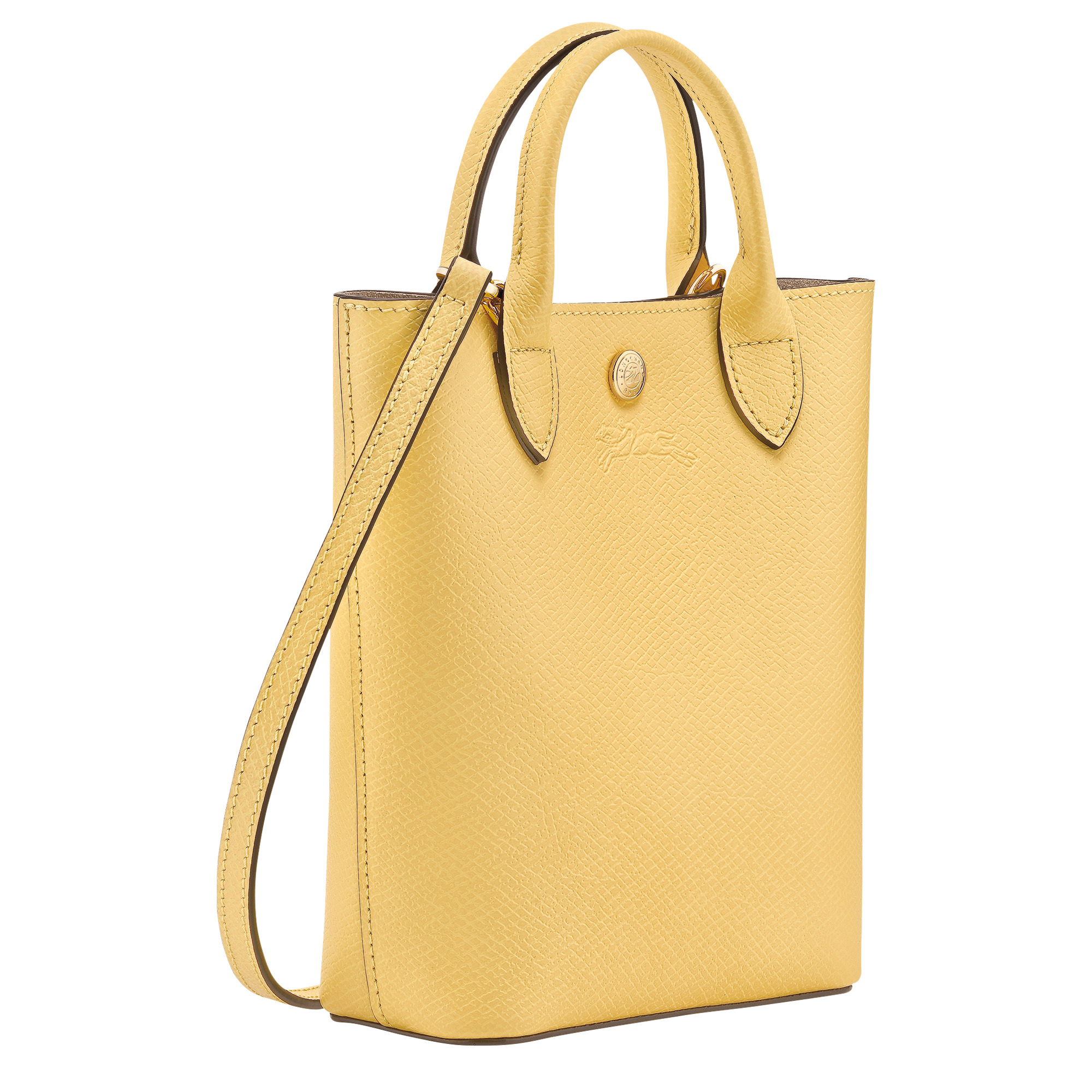 Épure XS Tote bag Yellow Chick - Leather - 3