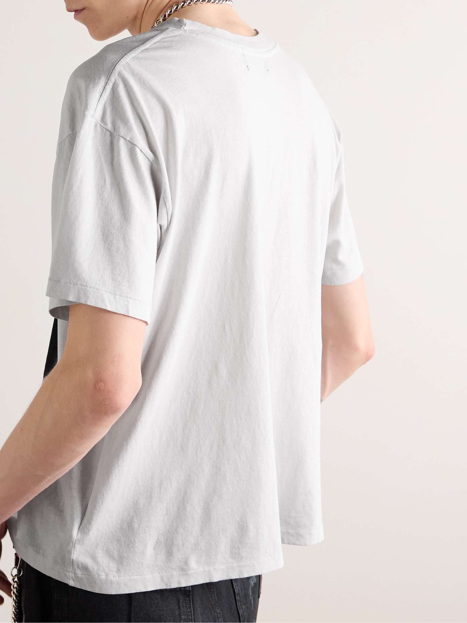 Chained To a Cloud Printed Cotton-Jersey T-Shirt - 3