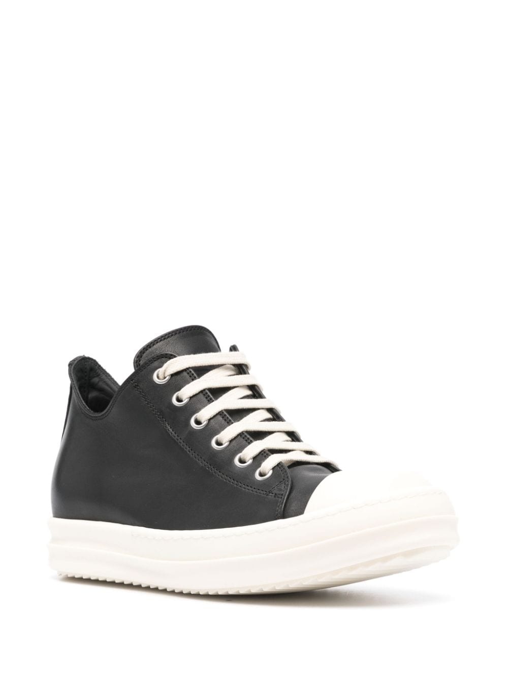platform leather sneakers - 2