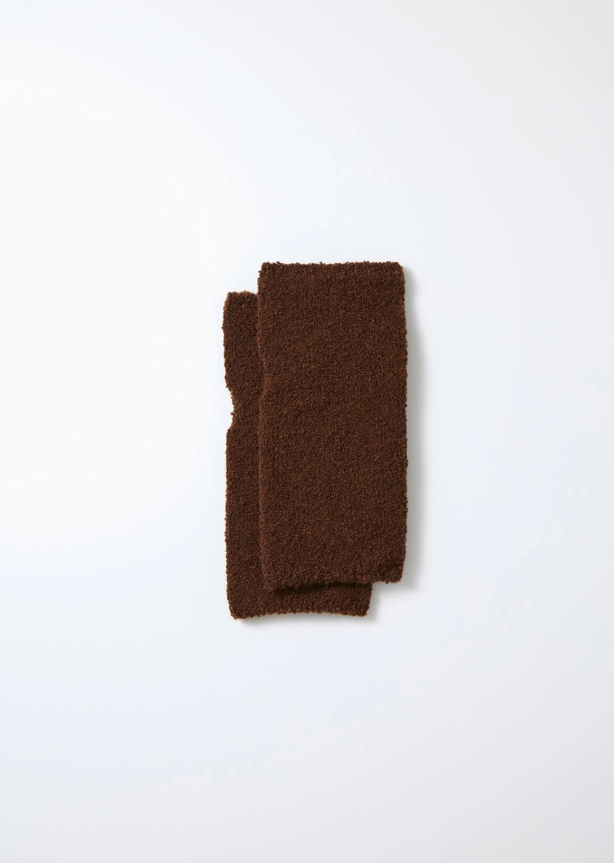 ROTOTO - SEAMLESS HAND WARMER - DARK BROWN - 1