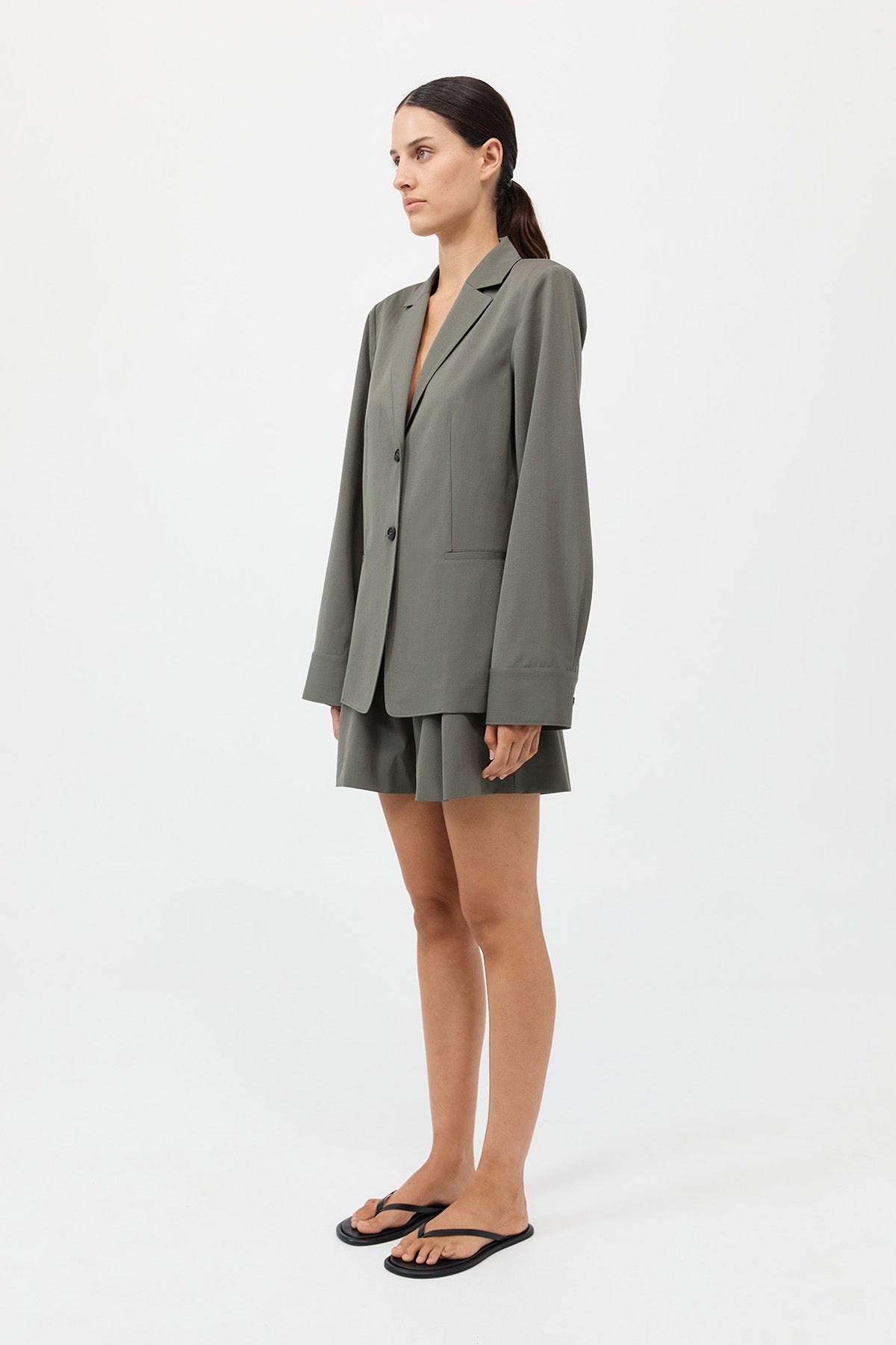 Shirt Jacket - Smokey Olive - 3