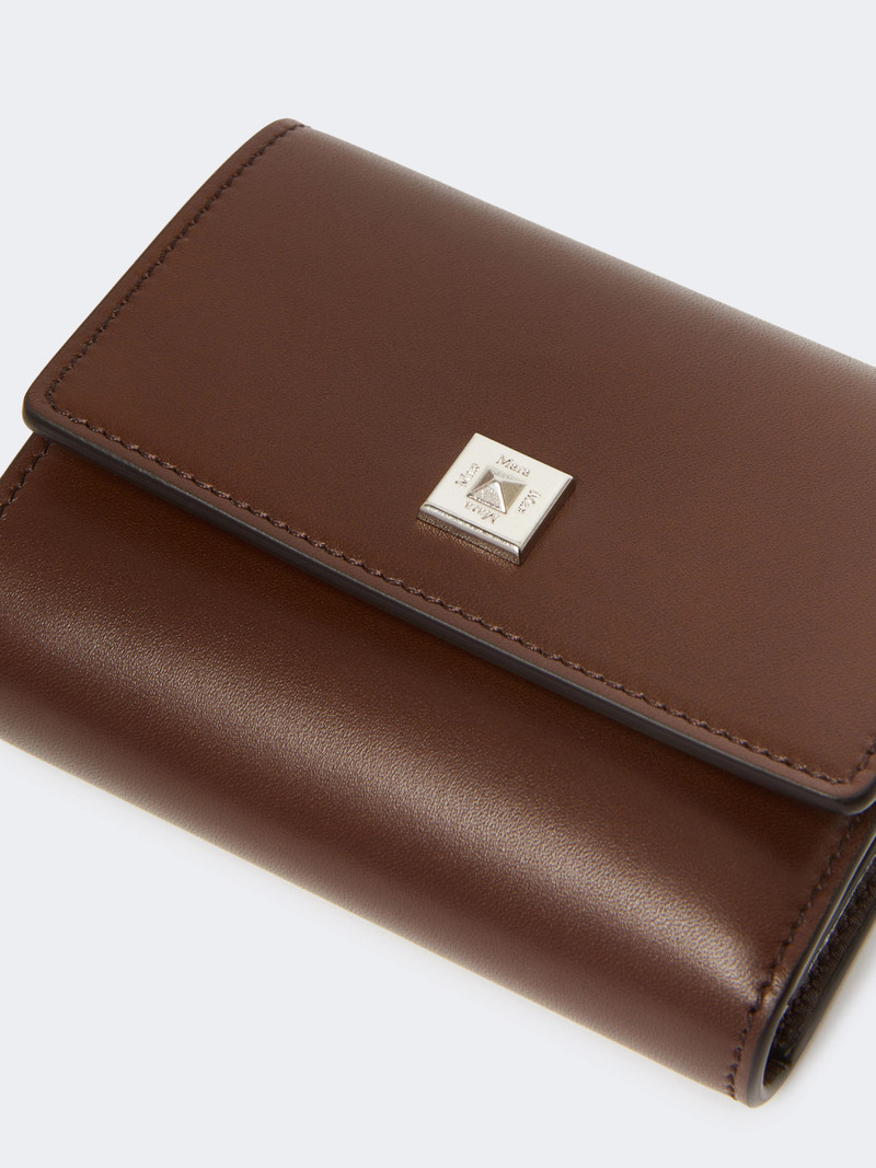 Max Mara Leather purse - COCOA outlook