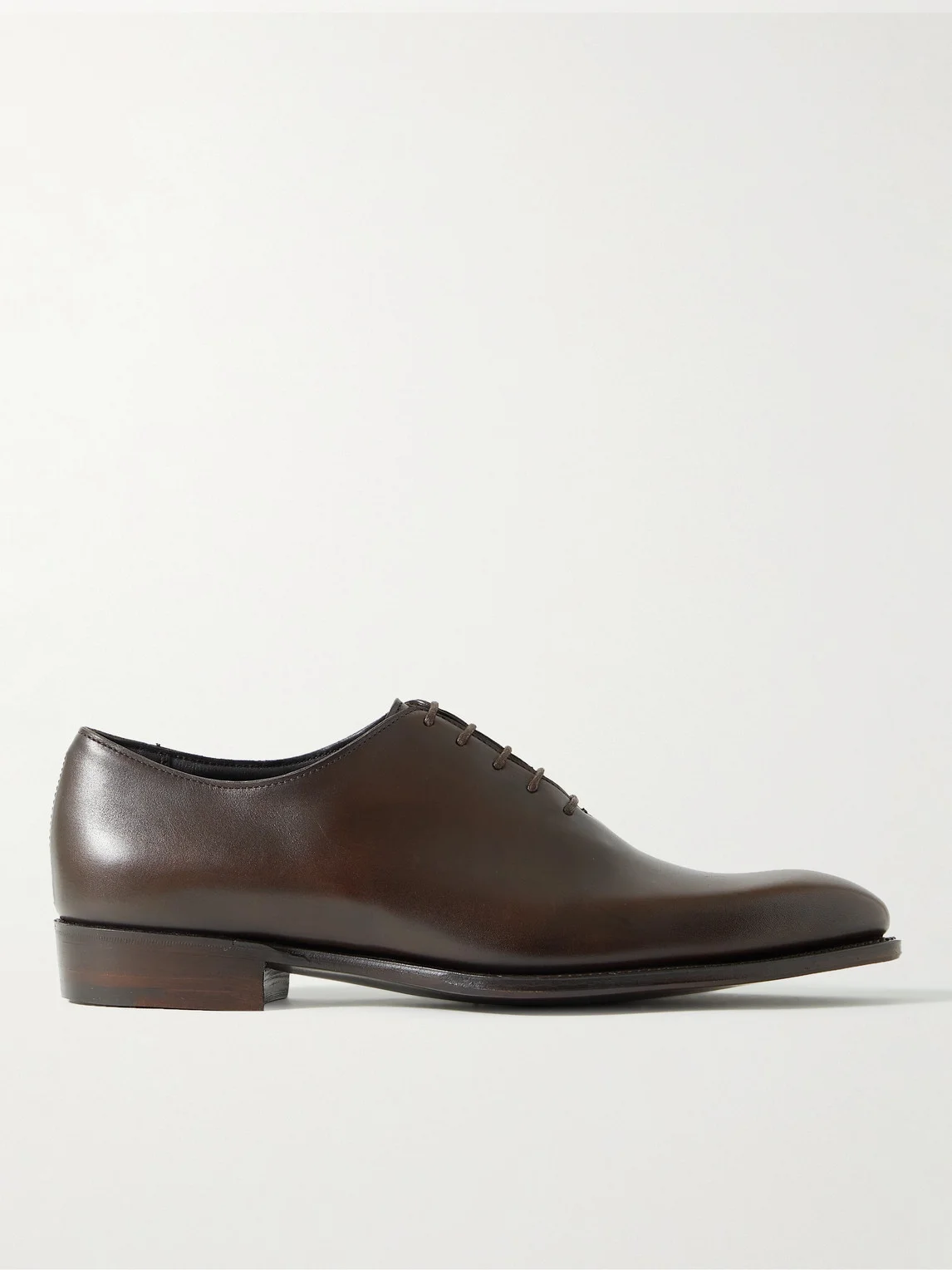 Merlin Whole-Cut Leather Oxford Shoes - 1