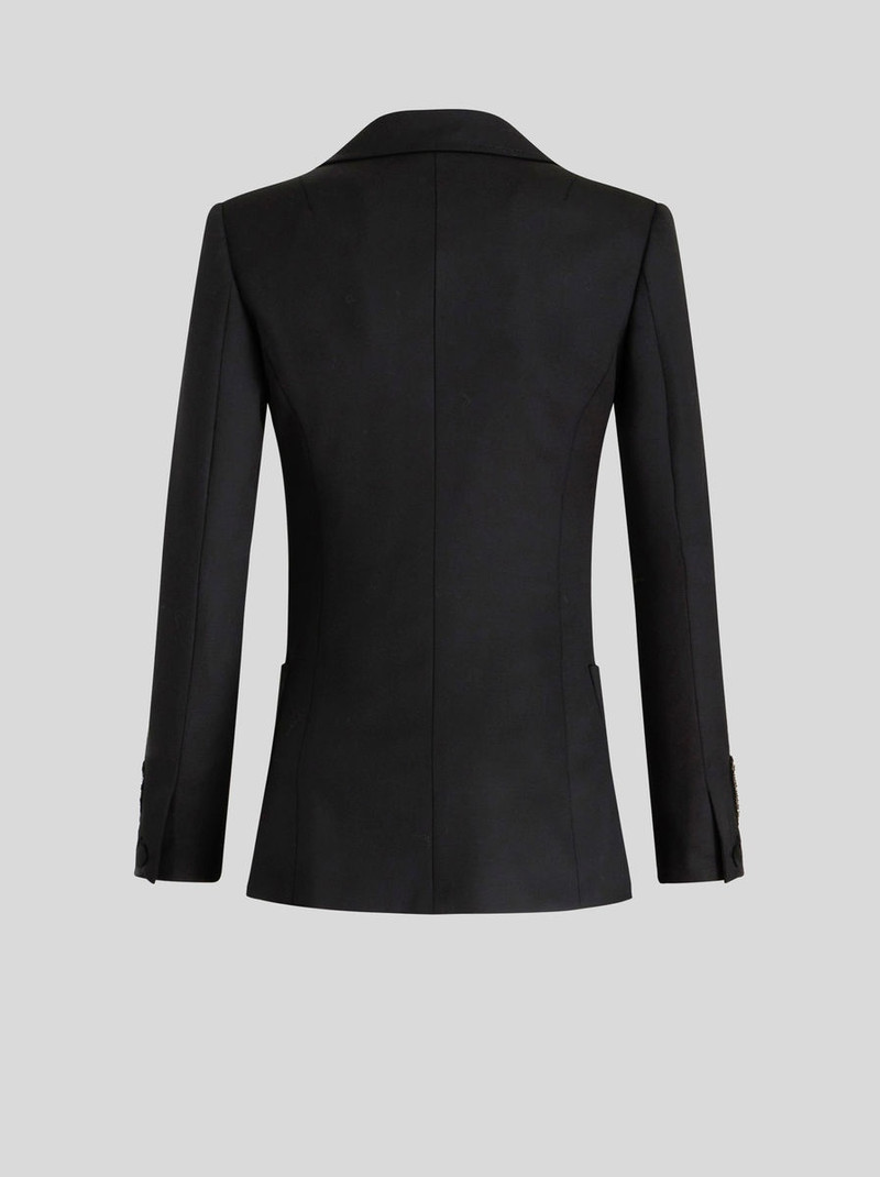 SLIM JACKET WITH PAISLEY EMBROIDERY 5