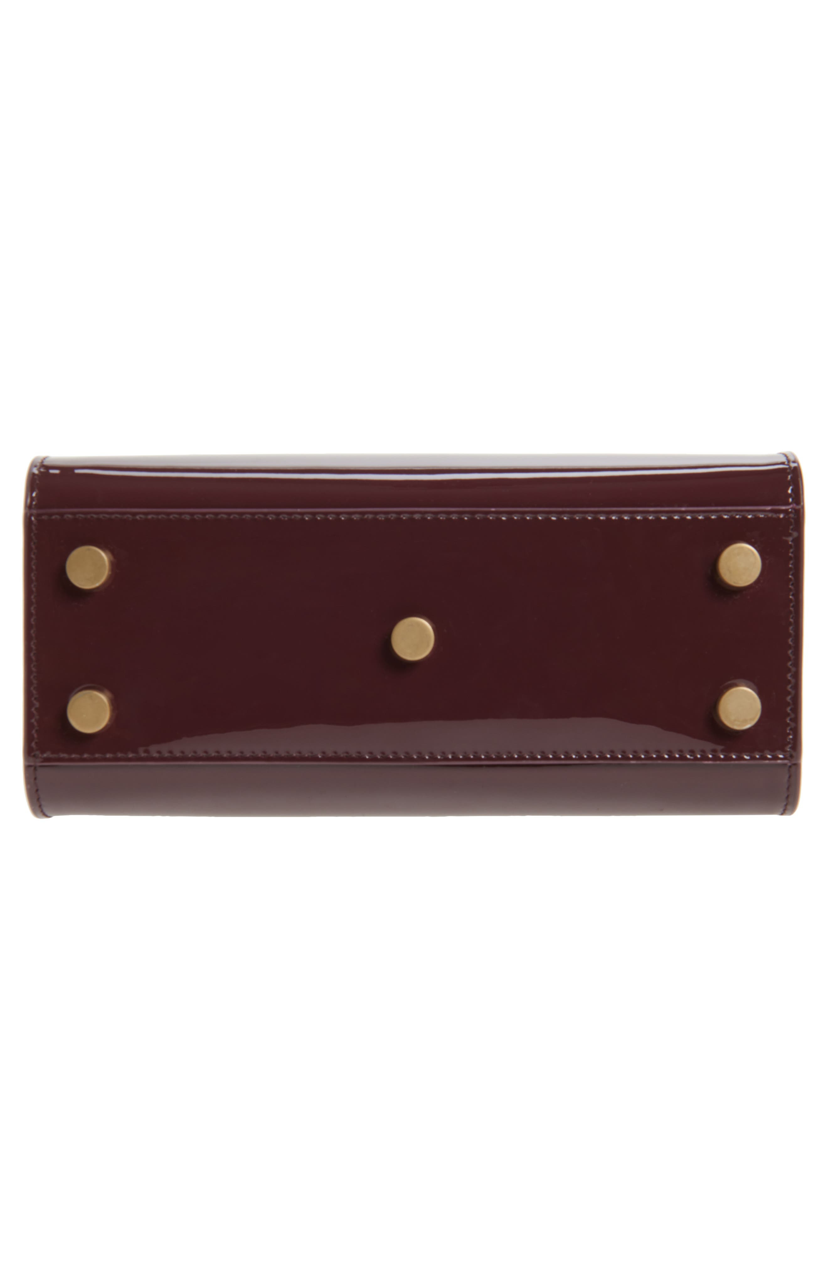 Saint Laurent Nano Sac de Jour Leather Tote in Dark Red Wine at Nordstrom - 6