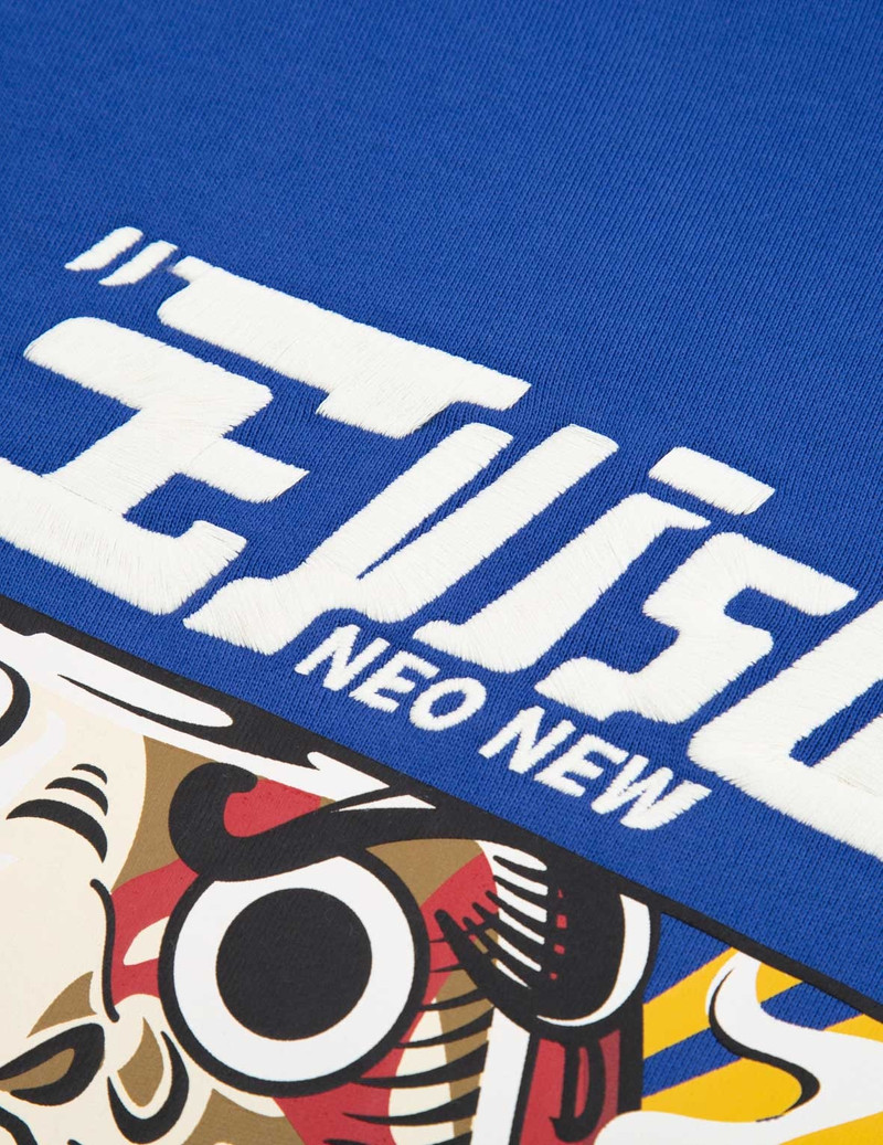 DARUMA BOX PRINT HOODED SWEATSHIRT 9