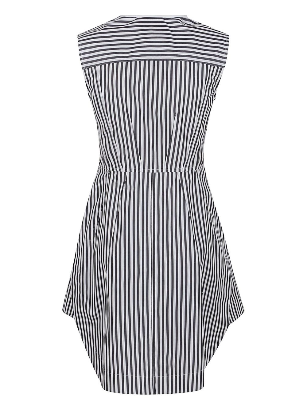 striped button-up dress - 2