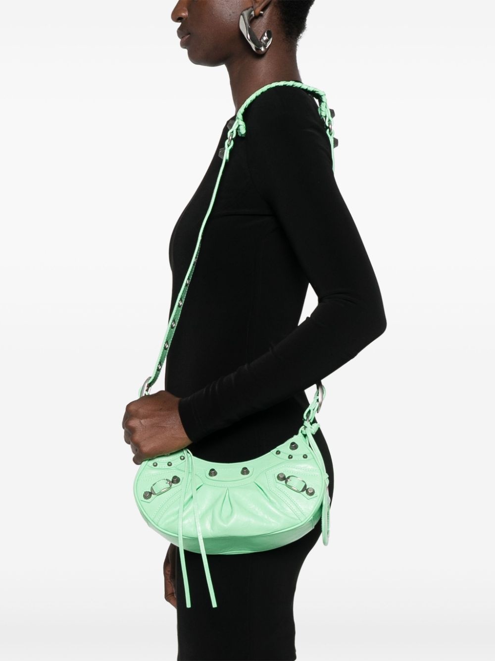 Le Cagole XS leather shoulder Bag - 2