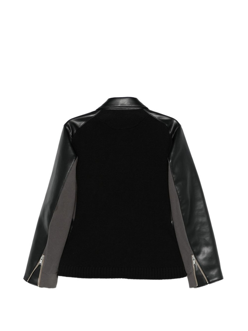UNDERCOVER zip biker jacket outlook