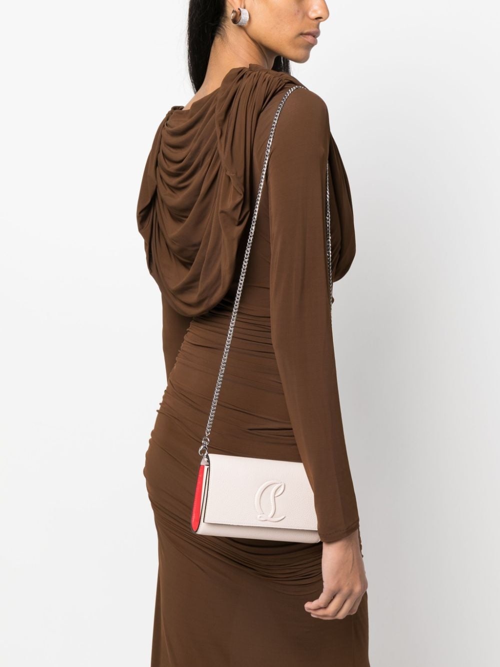 Christian Louboutin By My Side leather wallet-on-chain