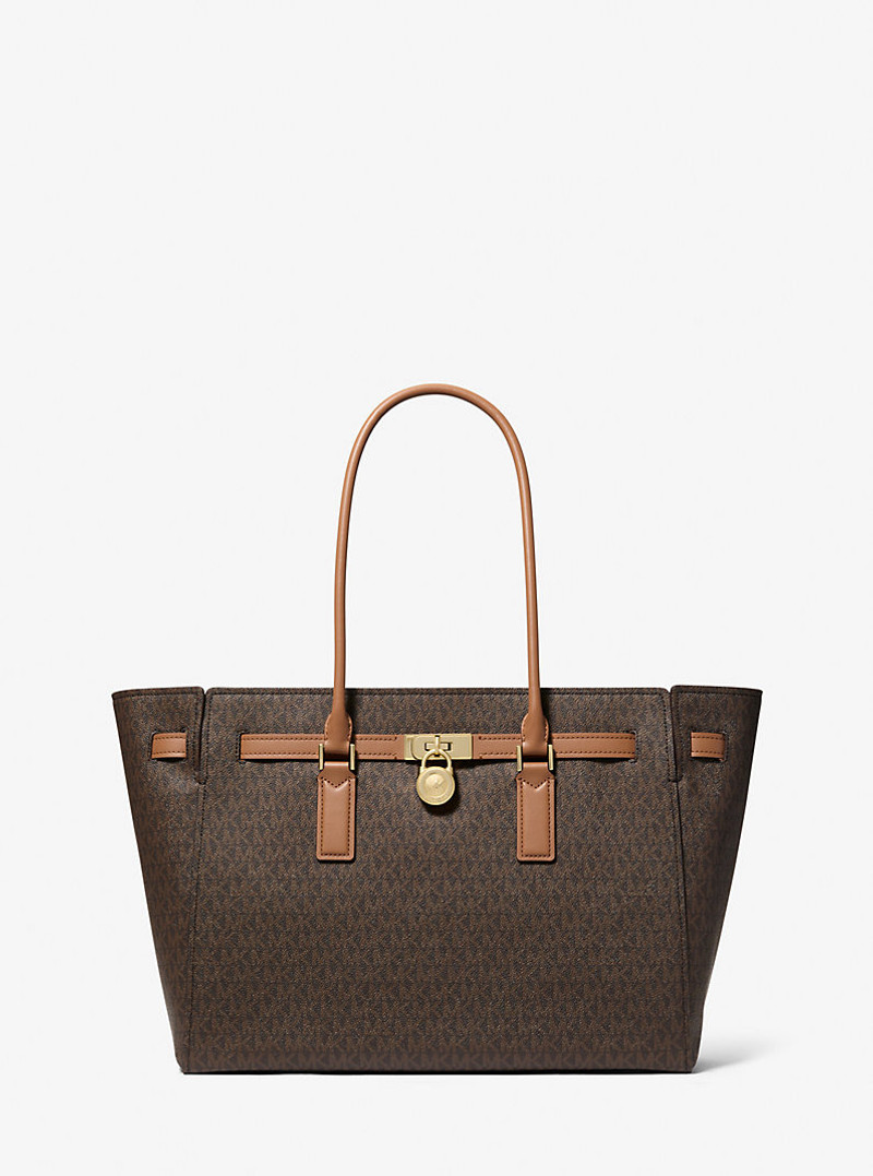 Hamilton Moderne Large Signature Logo Tote Bag 1