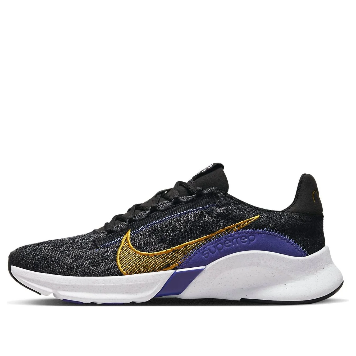(WMNS) 나이키 SuperRep Go 3 다음 자연 Flyknit '블랙 황색 Ochre' DQ0305-001 - 1
