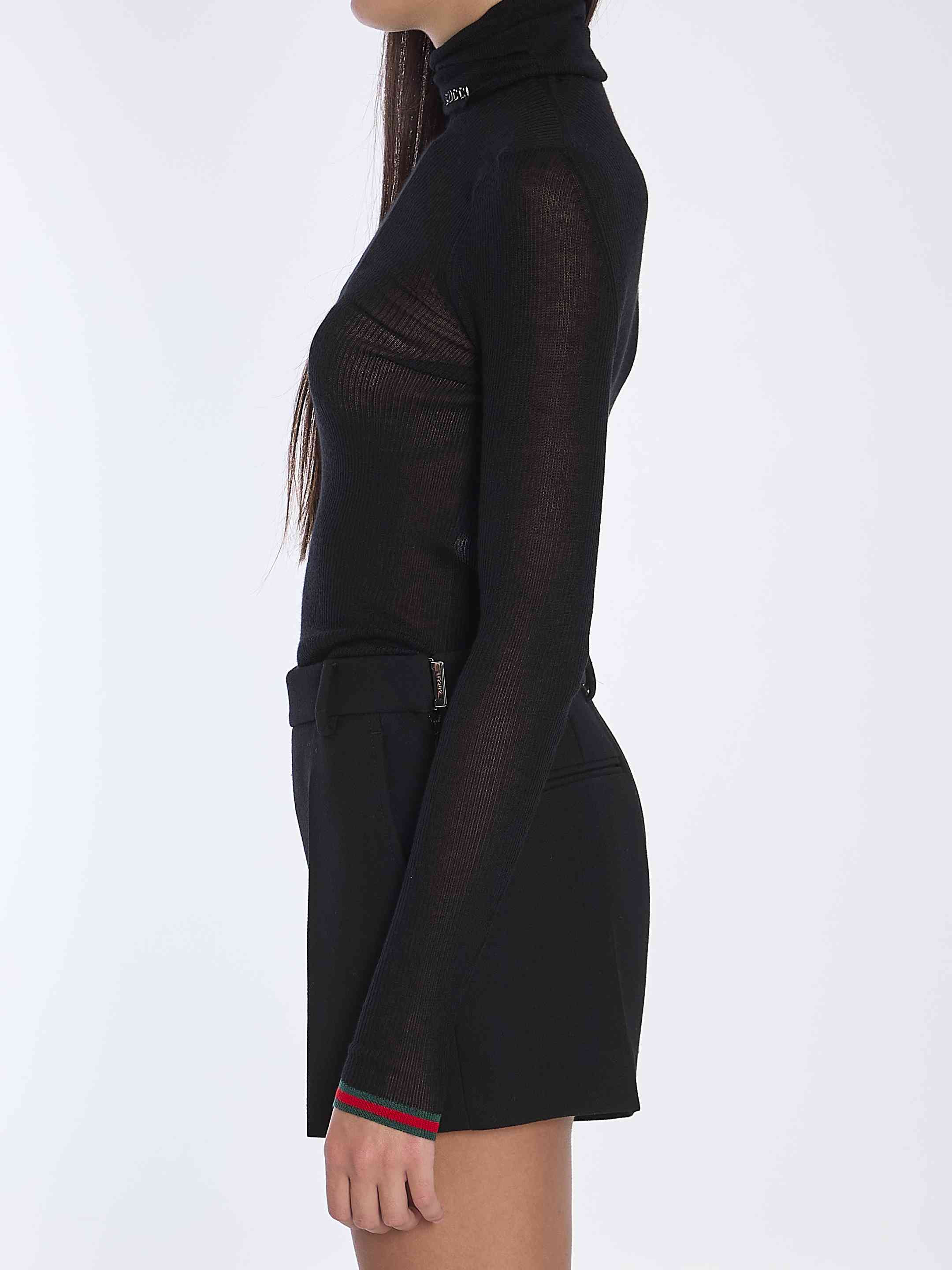 Gucci Women Cashmere And Silk Blend Top - 3
