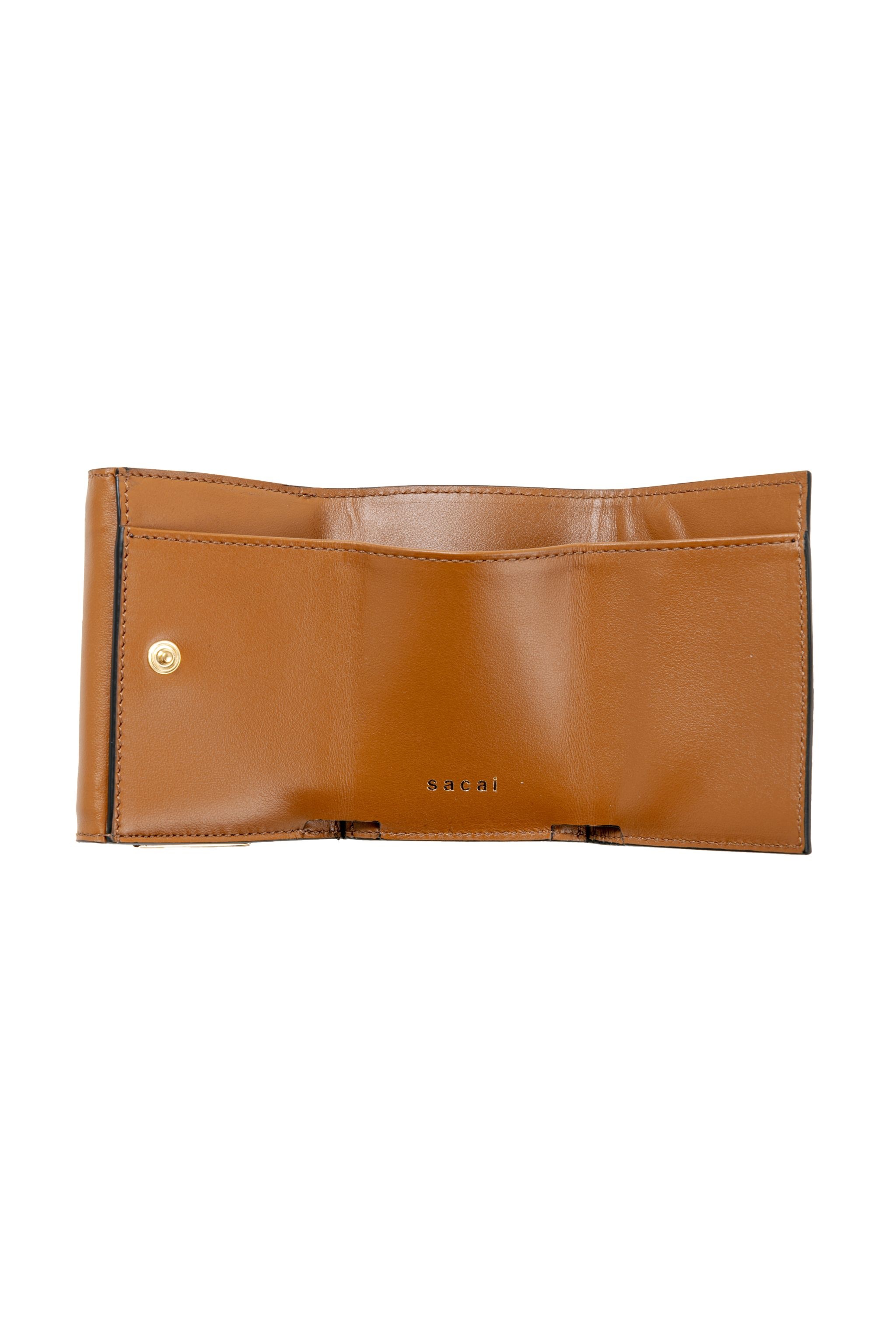 Half Metal Trifold Wallet - 4
