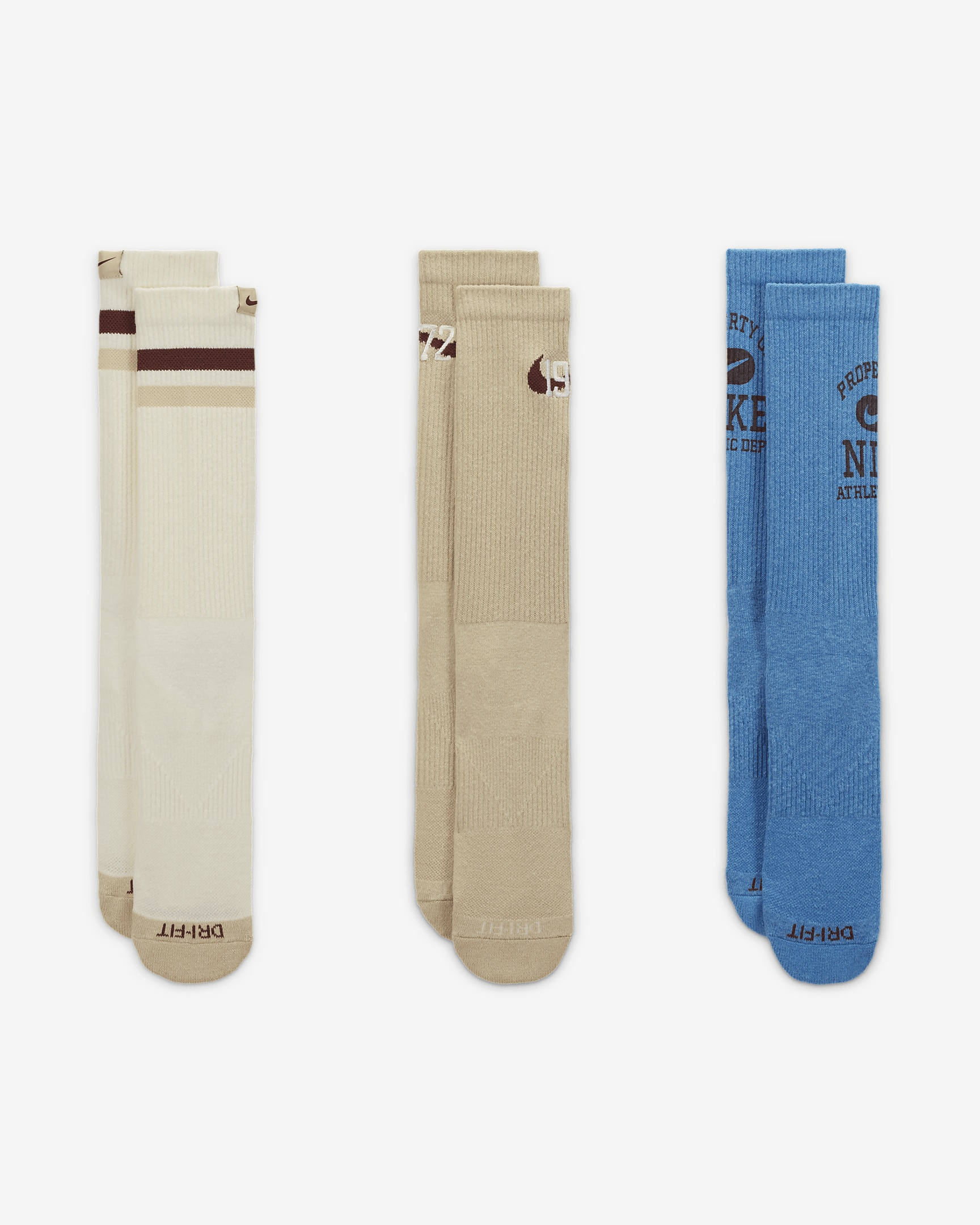 Nike Everyday Cushioned Crew Socks (3 Pairs) - 2