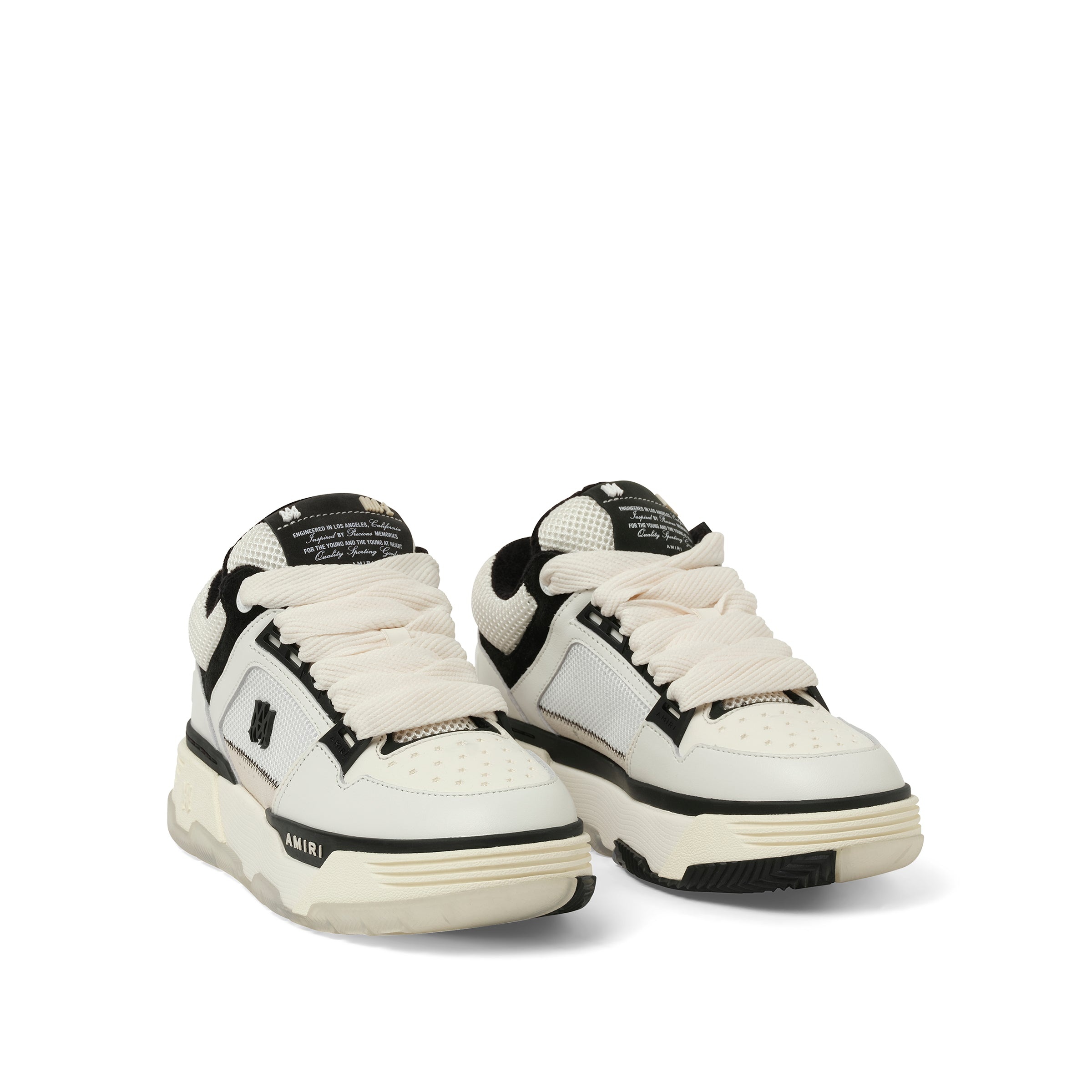 MA-1 Sneaker in White/Black - 2