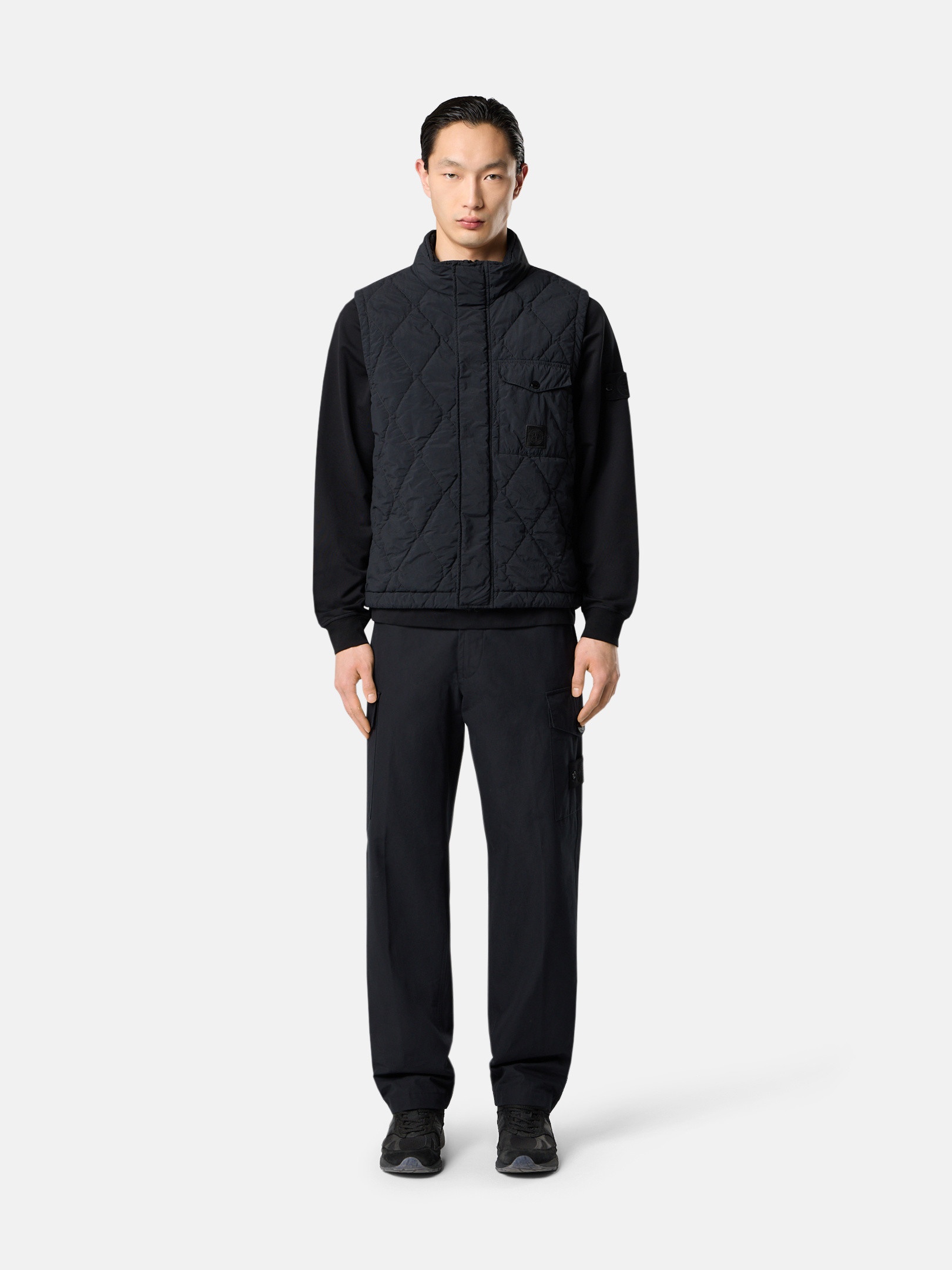 G100011 NYLON SMERIGLIATO WITH PRIMALOFT®-TC_STONE ISLAND GHOST - 3