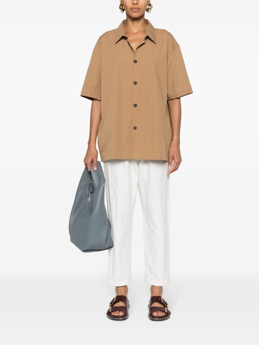 button-up cotton shirt - 2