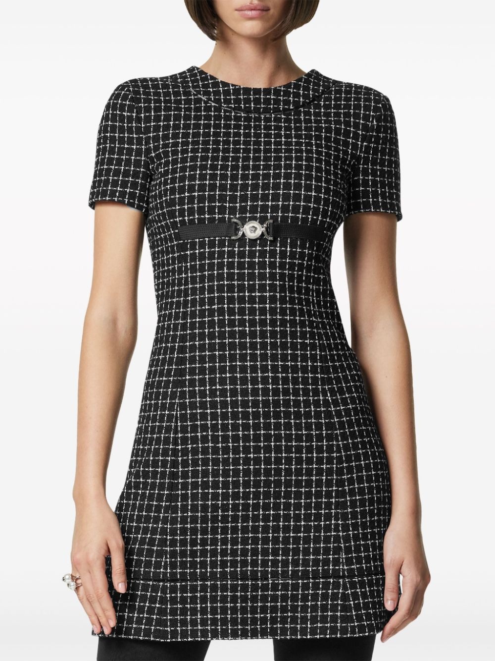 Medusa '95 checked minidress - 3