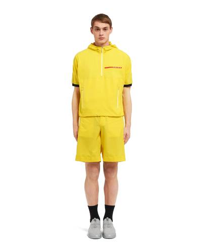 Prada Light Bi-Stretch short-sleeved jacket outlook